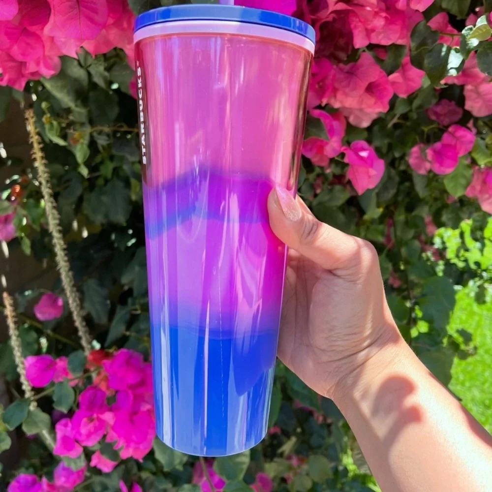 Starbucks 2021 Pink & Purple Geode Tumbler